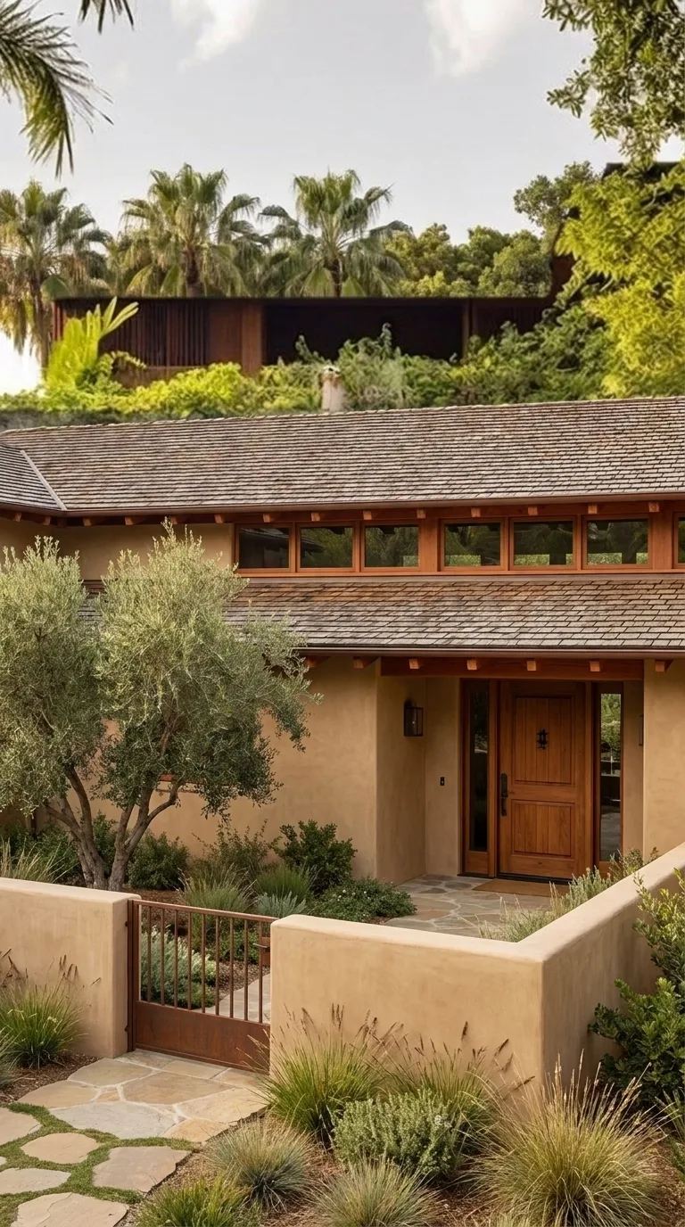 Ranch home in Belwood, Los Gatos with updated exterior and front porch
