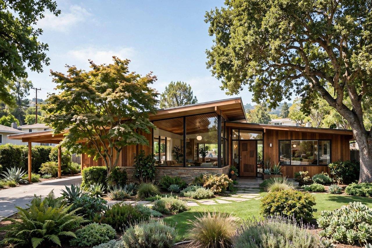 Mid-century ranch home in Cambrian, San Jose