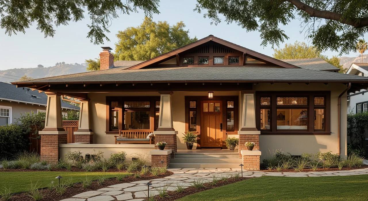 Remodeled hillside home exterior in Cupertino