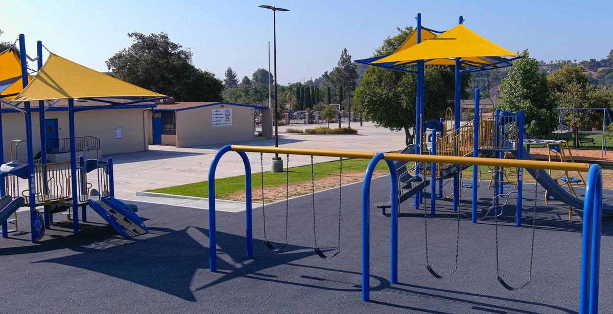 California elementary school playground