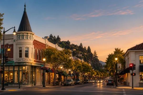 Representative Downtown Los Gatos home near Santa Cruz Avenue