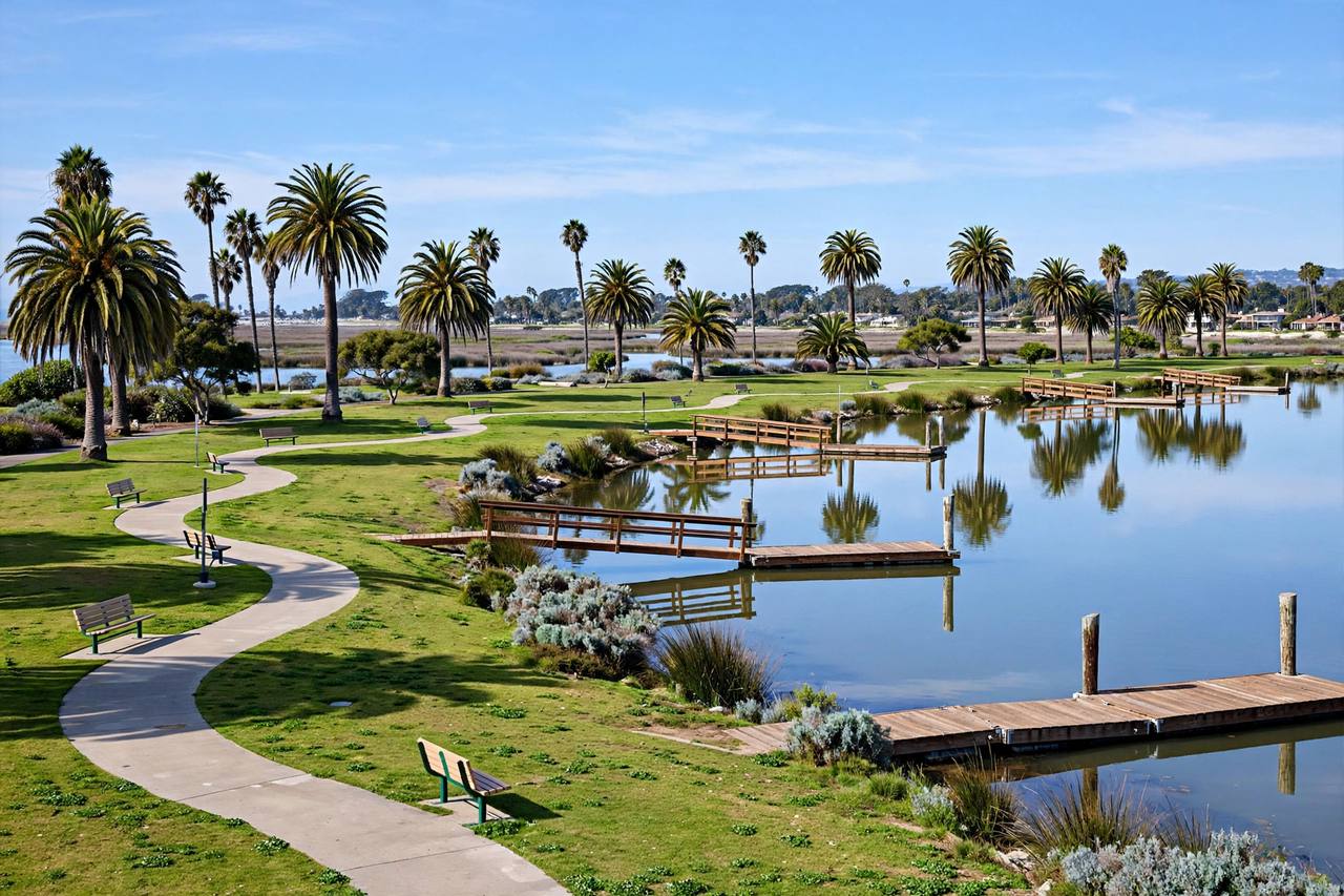 Lagoon waterfront park, Edgewater Isle