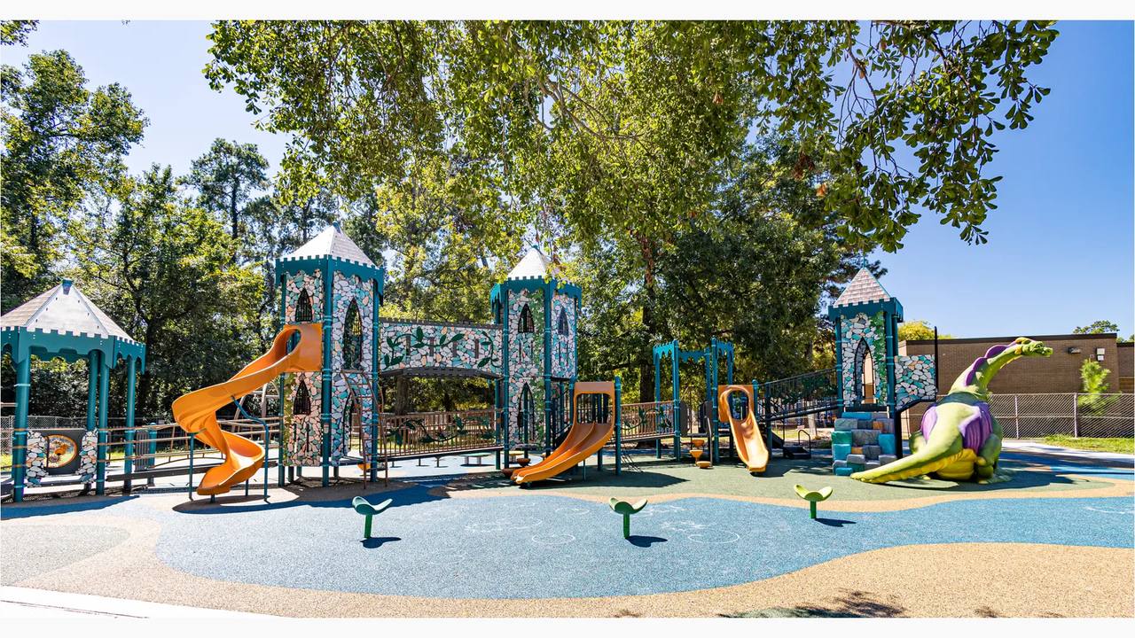 Elementary school playground in California