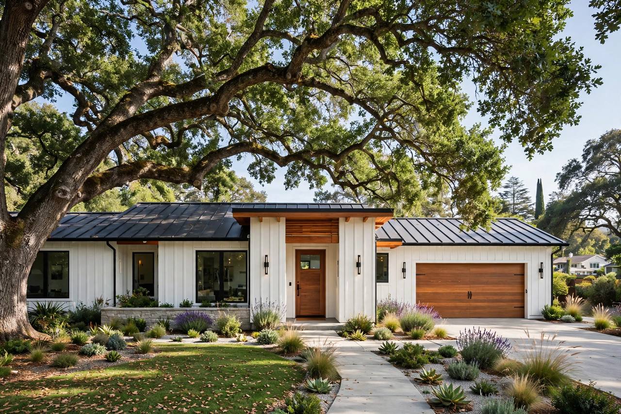 Ranch home in Linfield Oaks, Menlo Park