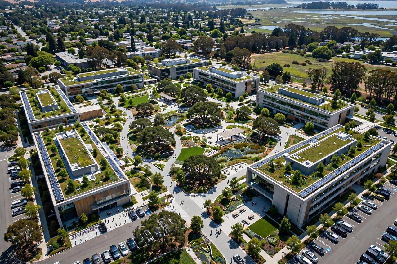Technology headquarters campus in Menlo Park, California