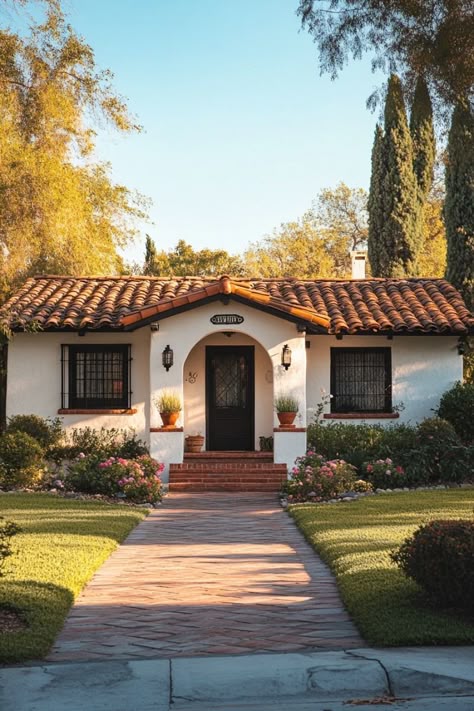 California ranch style home exterior