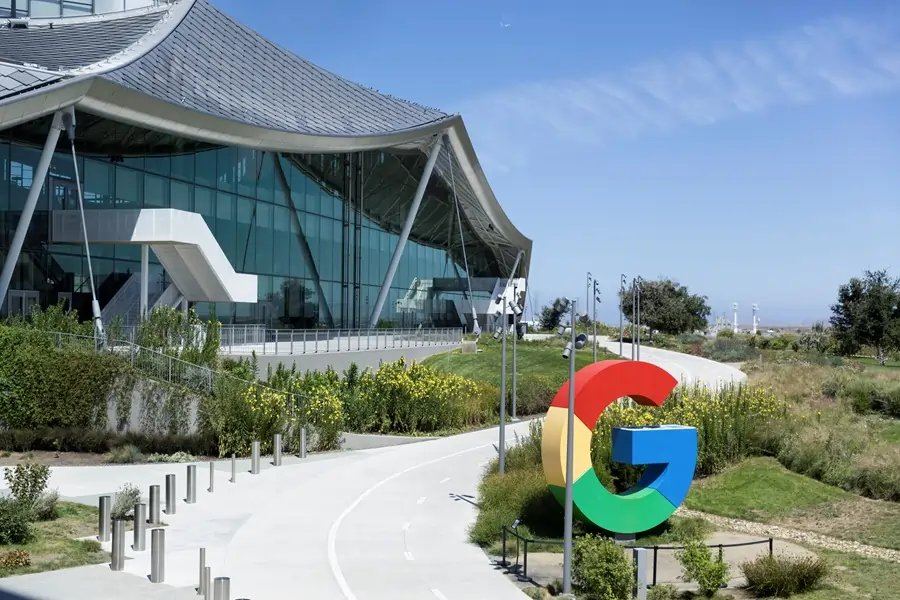 Googleplex campus in Mountain View, California