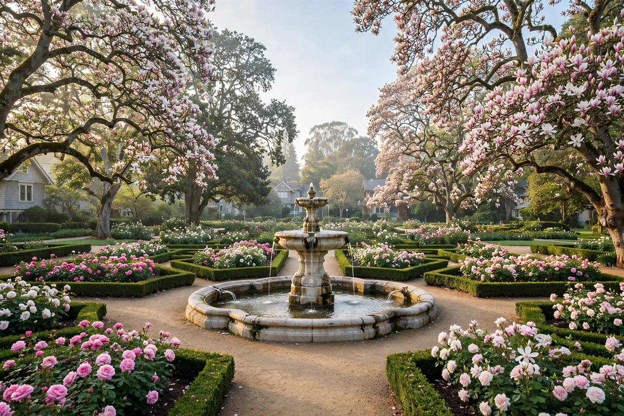 Gamble Garden in Old Palo Alto