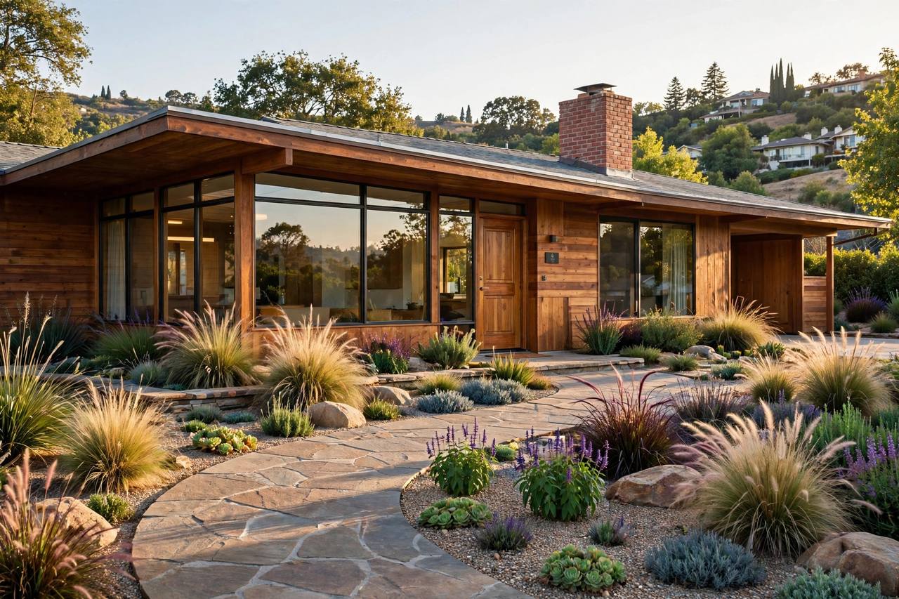 Eichler home in San Mateo Village