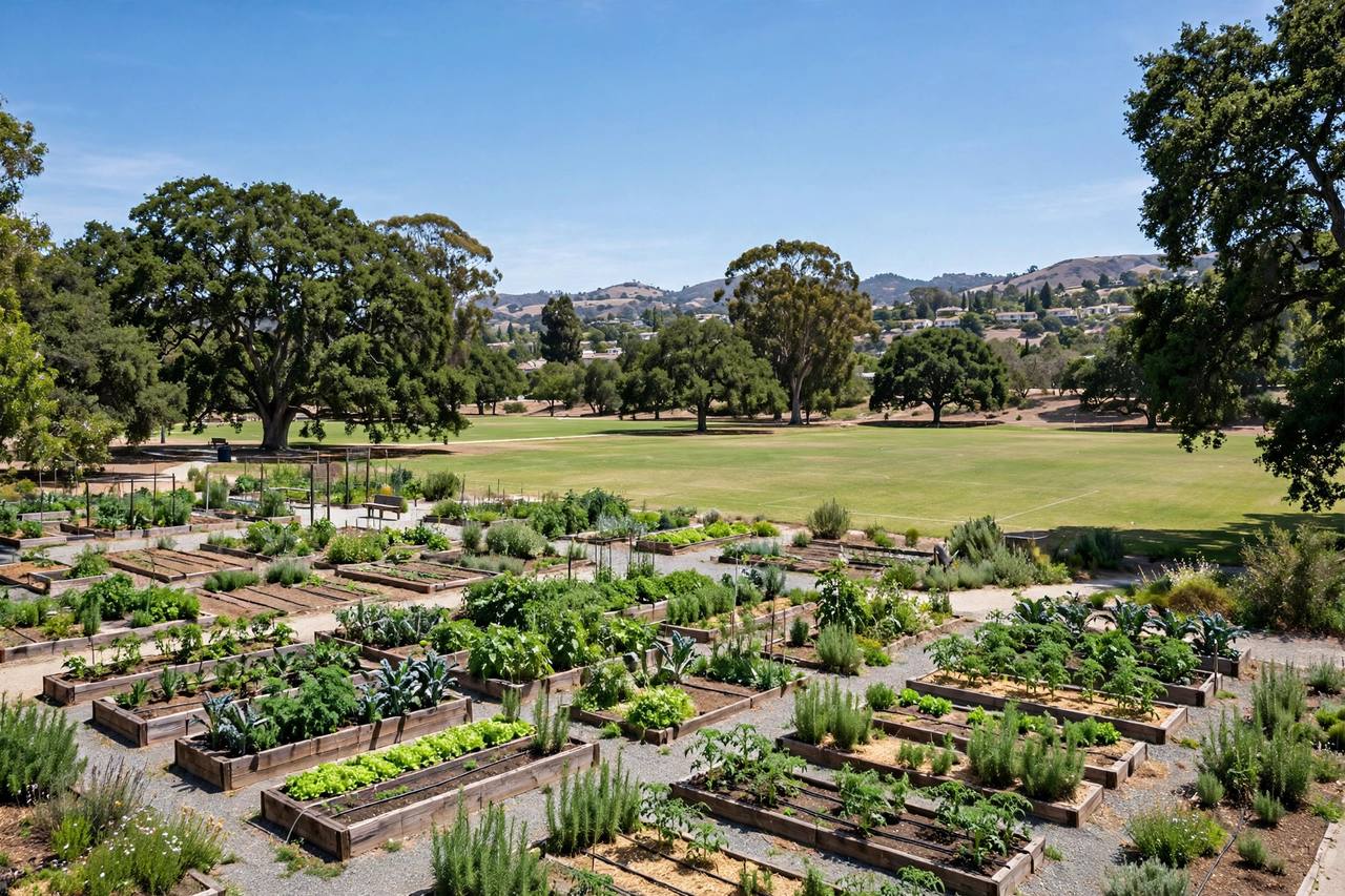 Neighborhood park in South Palo Alto