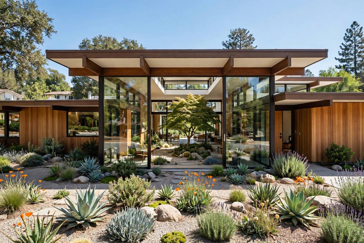 Eichler home in South Palo Alto