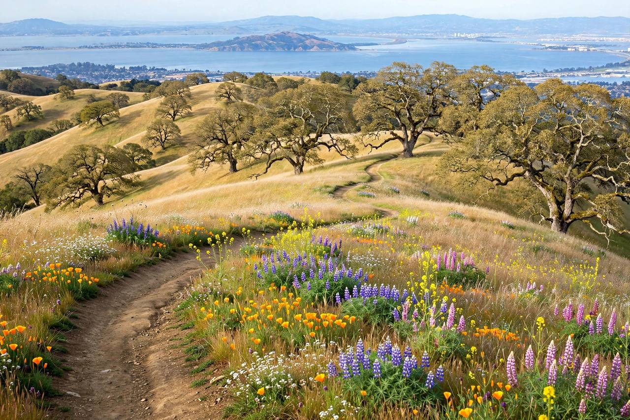 Hillside park near Stanford Hills