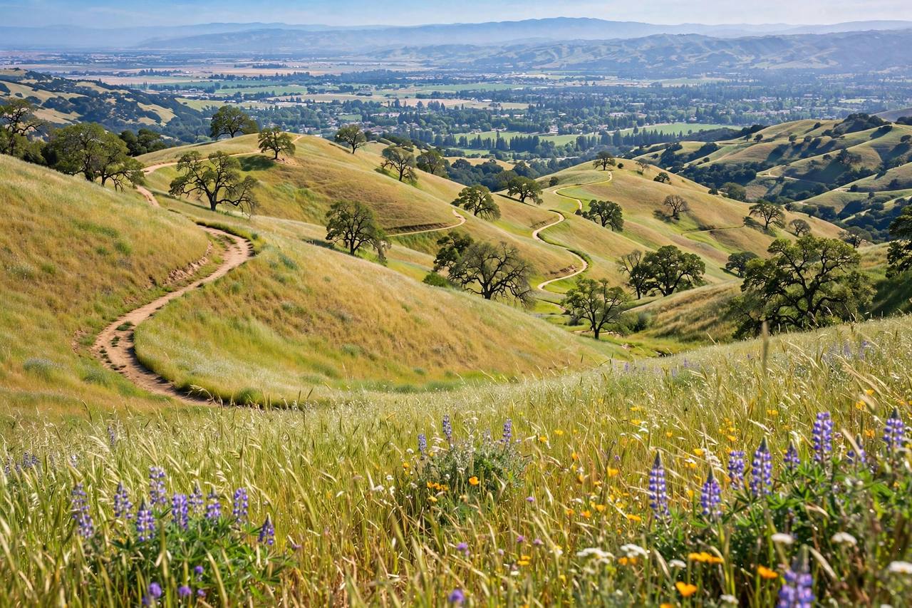 Sugarloaf Mountain trails, San Mateo