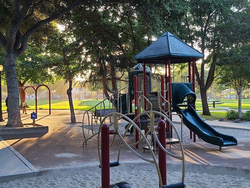 Playground at a park near the Redwoods, Los Altos Hills