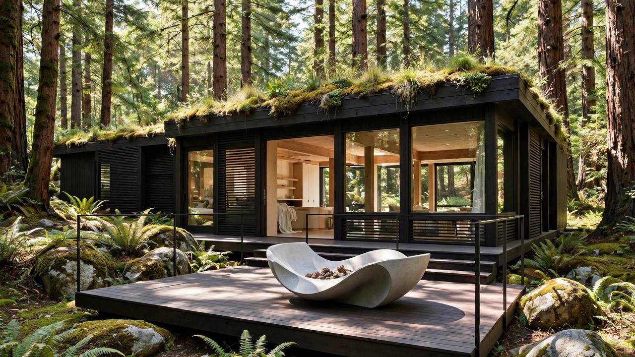 Forest home in Woodside Glens